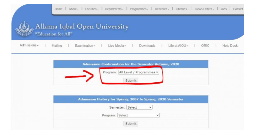 Allama Iqbal open university