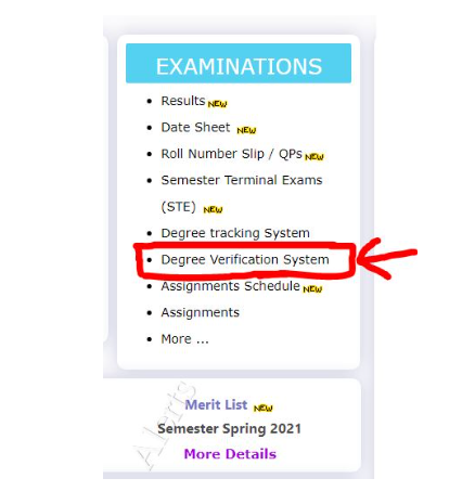 Degree Verification System