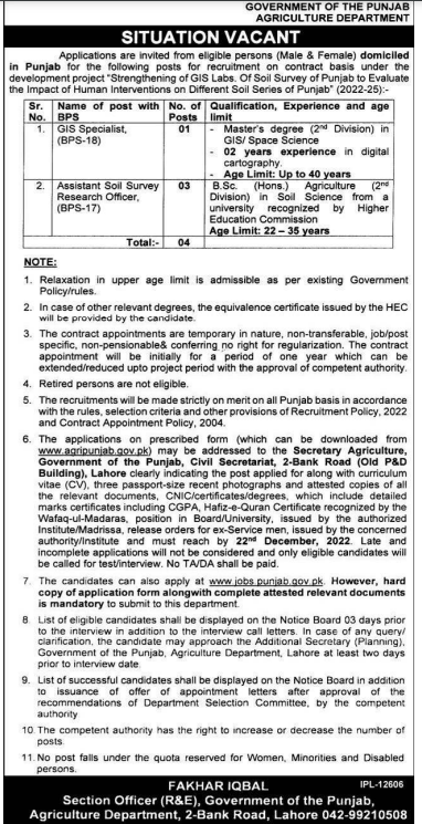 Agriculture Department of Punjab